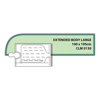 Medical Solutions Inc - CLM-0130 Forced Air Warming Blanket Cocoon™ 100 X 195 cm Nonwoven Light Yellow