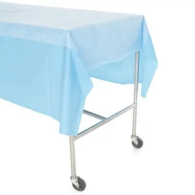 O&M Halyard Inc - 78664 Table Cover Halyard Basics* 44 X 90 Inch For Back Table