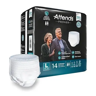 Attends Healthcare Products - ALI-UW30S Attends® Premier Underwear