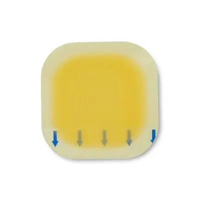 Smith & Nephew - 66807708 Hydrocolloid Dressing Replicare M Film Backing 4 X 4 Inch Square Hydrocolloid / Film