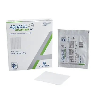 ConvaTec - 422299 Aquacel® Ag Advantage Silver Dressing