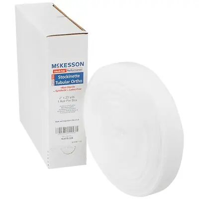McKesson Brand - 16-4TS-225 McKesson White Polyester Tubular Stockinette