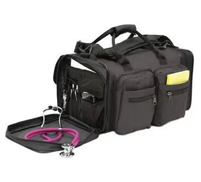 Hopkins Medical Products - 530823 Carry All Bag Professional Healthcare Black 9 X 9.5 X 20 Inch