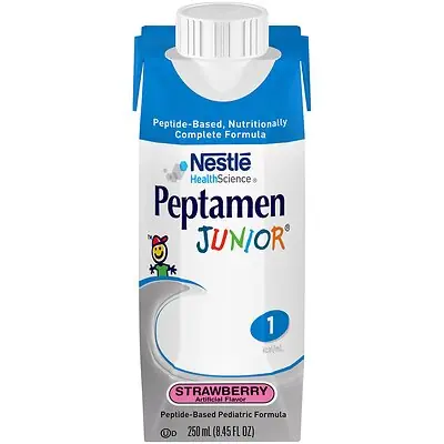 Nestle Healthcare Nutrition - 00798716601306 Peptamen Junior® with Prebio1™ Peptide-Based Formula