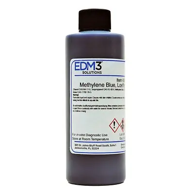 EDM 3 LLC - 400488 Methylene Blue Stain (Loeffler) 4 oz.