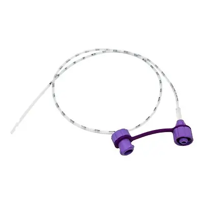 Vesco Medical - VED-99006EO Nasogastric Feeding Tube 6 Fr. 35 Inch Tube PVC Sterile