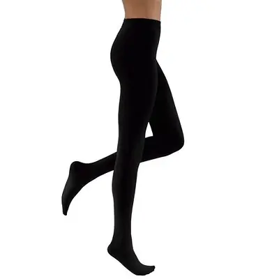 BSN Medical - 6038425 Compression Stocking JOBST® Relief Waist High Medium / Petite Black Closed Toe