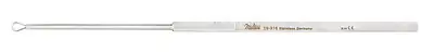 Integra Lifesciences - 19-314 Ear Curette Miltex® Billeau 6-1/2 Inch Length Round Knurled Handle Size 1 Tip Flexible Oval Loop Tip