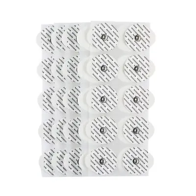 McKesson Brand - 87-50SG ECG Monitoring Electrode McKesson Snap Connector Conductive Adhesive Gel Foam Backing Adult Non-Radiolucent 50 per Pack