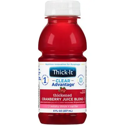 Kent Precision Foods - B459-L9044 Thick-It® Clear Advantage® Nectar Consistency Cranberry Thickened Beverage