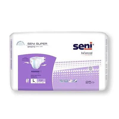 TZMO USA Inc - S-LA25-BS1 Seni® Super Heavy Absorbency Incontinence Brief