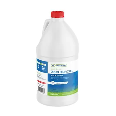 C2R Global Manufacturing - RX64LIQ Rx Destroyer™ Liquid Drugs Disposal with Hardener Packs