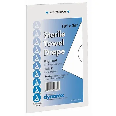 Dynarex - 4409 dynarex® Sterile Towel Surgical Drape