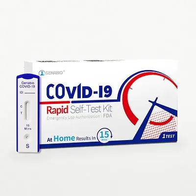 Genabio Diagnostics Inc - RA9-E00301 Genabio® COVID-19 at Home Rapid Self-Test Kit