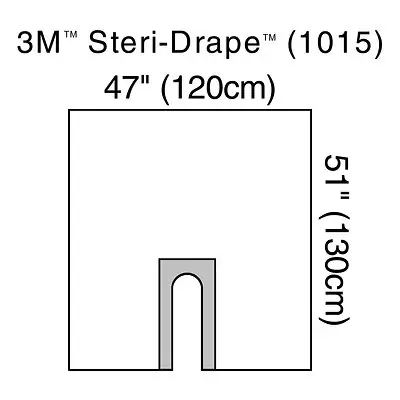 Solventum Corporation - 1015 3M™ Steri-Drape™ Sterile Orthopedic U-Drape