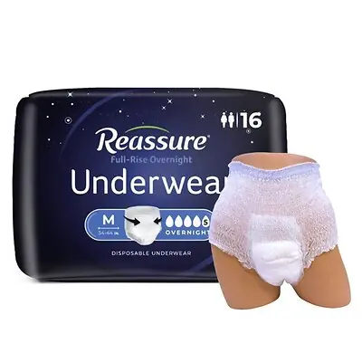 Attends Healthcare Products - REG-2129 Reassure® Full-Rise Overnight Absorbent Underwear