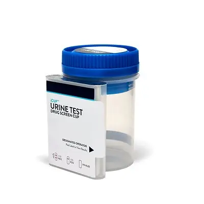 Abbott Rapid Dx North America LLC - I-DUA-157-023 Drugs of Abuse Test Kit iCup® A.D. AMP, COC, OPI, PCP, THC, (OX, pH, SG) 25 Tests CLIA Non-Waived