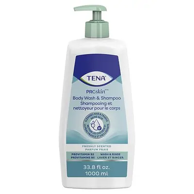 Essity HMS North America Inc - 64343 Tena Unscented Shampoo and Body Wash