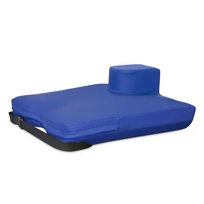 New York Orthopedic - 9599-GCP-181803 Coccyx Relief Seat Cushion with Pommel APEX CORE™ 18 W X 18 L X 3 D Inch Foam / Gel