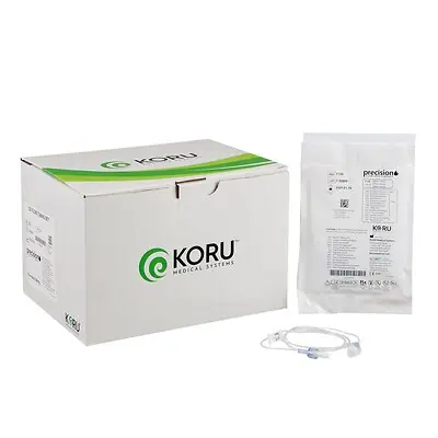 KORU Medical Systems - F120 Precision™ Flow Rate Tubing for use with Freedom Syringe Infusion System