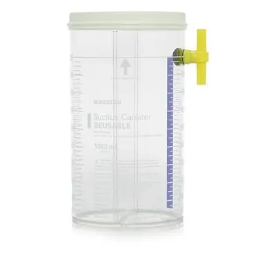 McKesson Brand - 16-43449-05 Suction Canister McKesson 1000 mL Without Lid