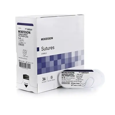 McKesson Brand - S8556H McKesson Suture with CV-23 Needle