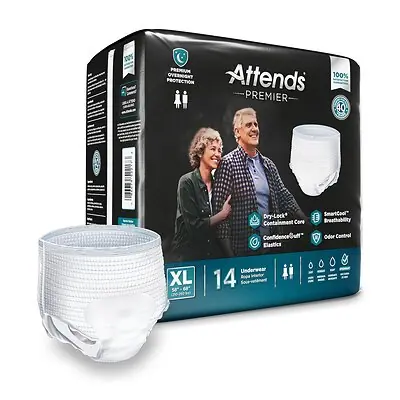Attends Healthcare Products - ALI-UW40S Attends® Premier Underwear