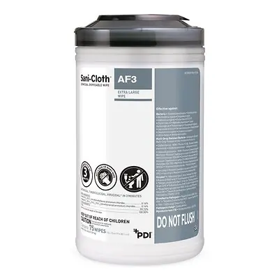 Professional Disposables - P72584 Sani-Cloth® AF3 Germicidal Extra Large Disinfectant Wipes