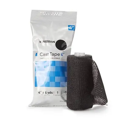 McKesson Brand - 115-4A McKesson Black Cast Tape