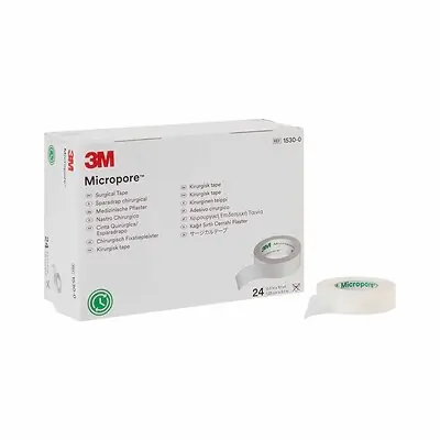 Solventum Corporation - 1530-0 3M™ Micropore™ Paper Medical Tape