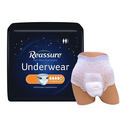 Attends Healthcare Products - REG-2128 Reassure® Full-Rise Overnight Absorbent Underwear