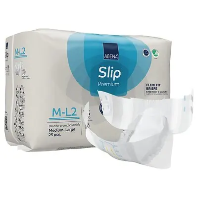 Abena North America - 1000020860 Abena® Slip Premium Flexi Fit Incontinence Briefs