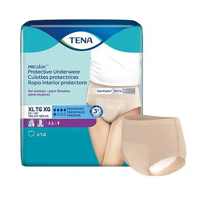 Essity HMS North America Inc - 73040 Tena® ProSkin™ Maximum Absorbent Underwear for Women
