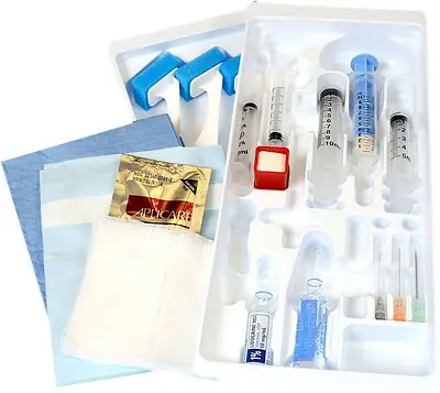 Busse Hospital Disposables - 674 Basic Pain Tray Without Needle Without Needle