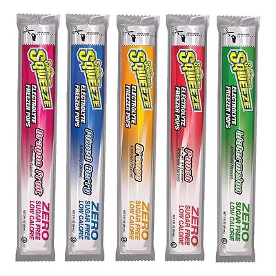 Kent Precision Foods - 159200231 Sqwincher® Zero Assorted Flavors Electrolyte Replenishment Freezer Pop