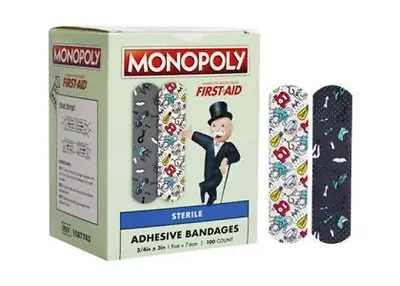 Dukal - 1087743 American® White Cross Kid Design (Monopoly) Adhesive Strip