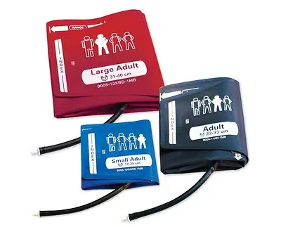 American Diagnostic Corp - 9005CKA Reusable Blood Pressure Cuff Set ADC® Assorted Size Range Arm Nylon Cuff Multiple Cuff Sizes