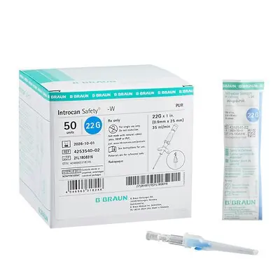 B. Braun - 4253540-02 Introcan Safety® Peripheral IV Catheter