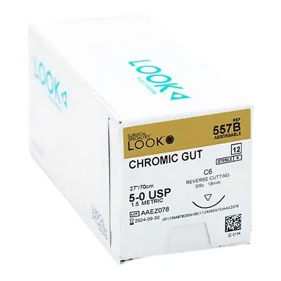 Surgical Specialties - 557B LOOK® Suture with C6 Needle