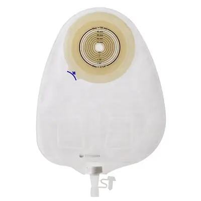 Coloplast - 14222 Assura® Flat 1-Piece Transparent Urostomy Pouch