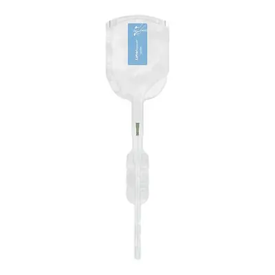 Wellspect Healthcare - 42514403 Intermittent Closed System Catheter Tray LoFric® Hydro-Kit™ Male / Tiemann Tip 14 Fr. Without Balloon Hydrophilic Coated Polyolefin-Based Elastomer (POBE)