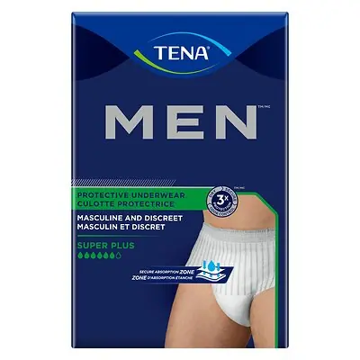 Essity HMS North America Inc - 81920 Tena® Men™ Super Plus Protective Underwear