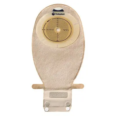 Coloplast - 15521 SenSura® Flat 1-Piece Transparent Ostomy Pouch