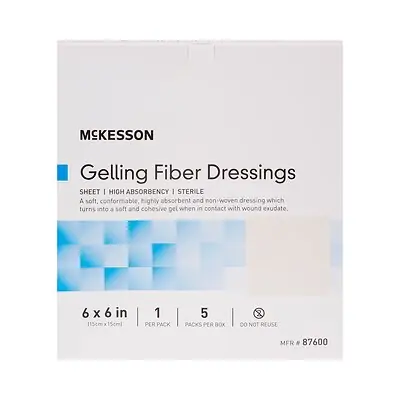 McKesson Brand - 87600 McKesson Gelling Fiber Wound Dressing