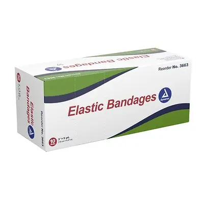 Dynarex - 3663 Dynarex® Clip Detached Closure Elastic Bandage