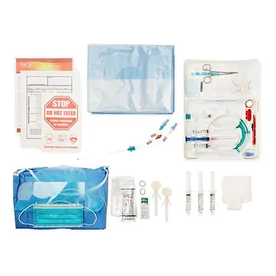 Medline - STCVC03US Central Venous Catheter Kit Centurion® Multi-Med Catheter Style 7 Fr.
