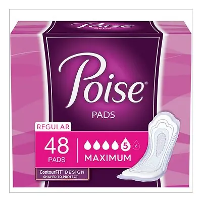 Kimberly Clark - 47199 Poise® Maximum Absorbency Bladder Control Pad