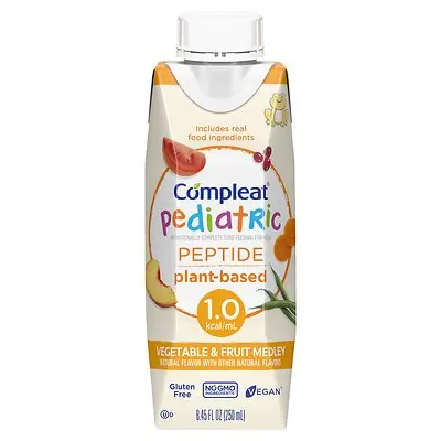Nestle Healthcare Nutrition - 00043900920504 Compleat® Pediatric Peptide Plant-Based Tube Feed Formula
