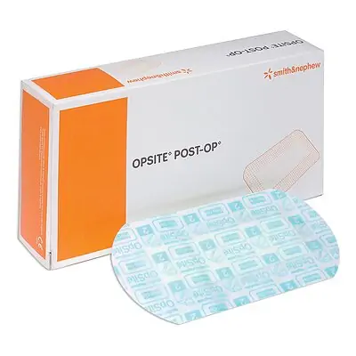 Smith & Nephew - 66000714 OpSite Post Op Transparent Film Dressing with Pad