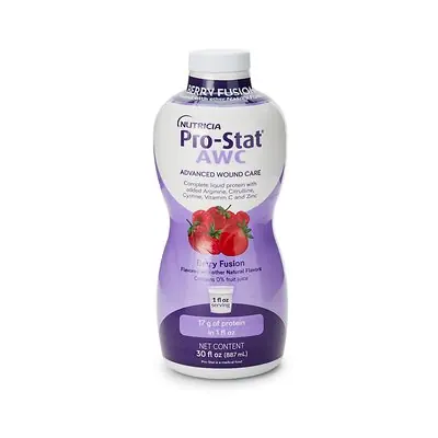 Nutricia North America - 152183 Pro-Stat® AWC Berry Fusion Complete Liquid Protein for Wound Healing